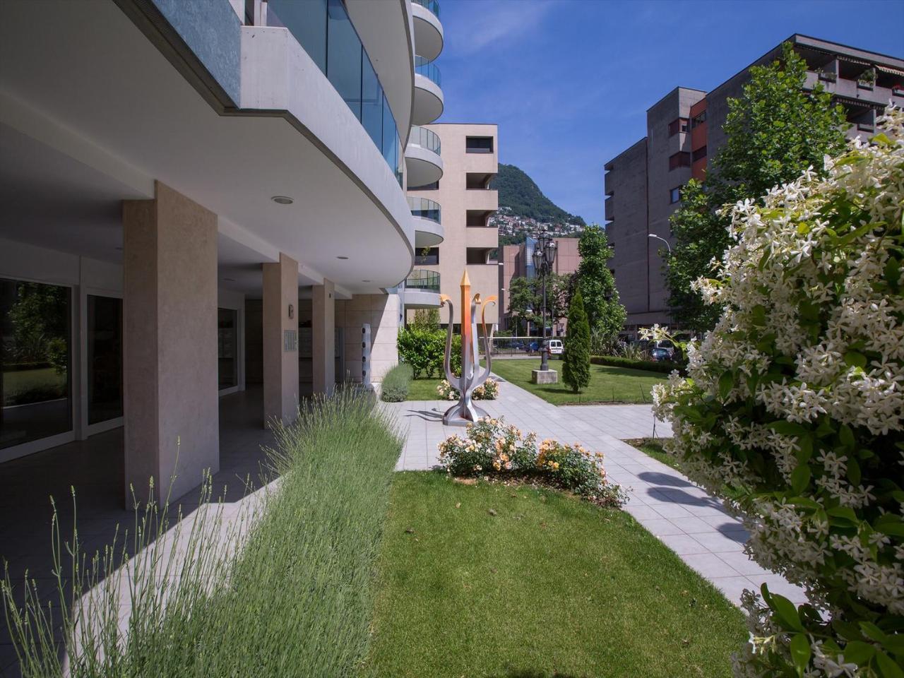 Sunrise House Apartment Lugano Luaran gambar